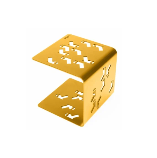 table d'appoint en métal jaune table d'appoint en métal jaune