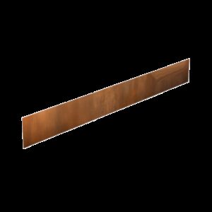 Bordure en corten souple