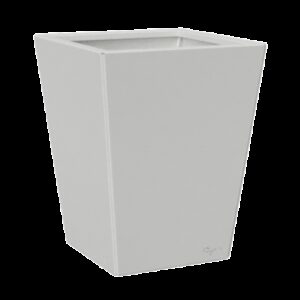 Jardinière carrée couleur blanc pur