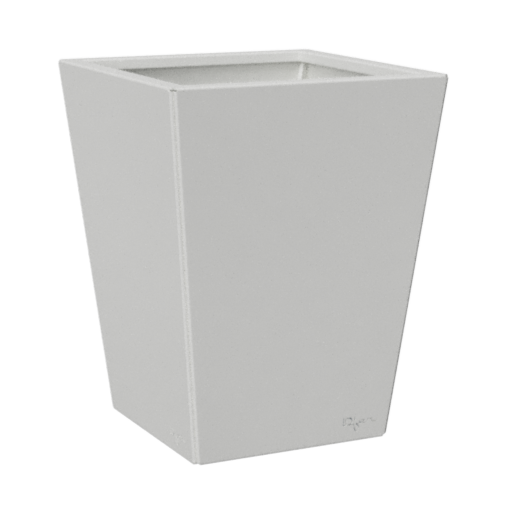 Jardinière carrée couleur blanc pur