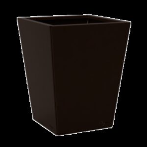 Jardinière carrée couleur mars sablé