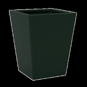Jardinière carrée couleur vert pin