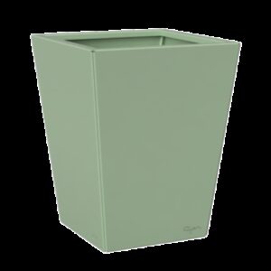 Jardinière carrée couleur vert tendre