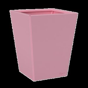 Jardinière carrée couleur vieux rose