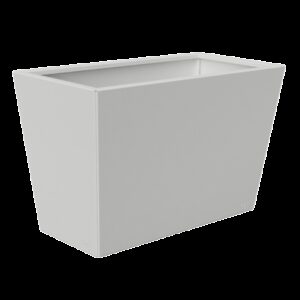 Jardinière longue couleur blanc pur Jardinière longue couleur blanc pur