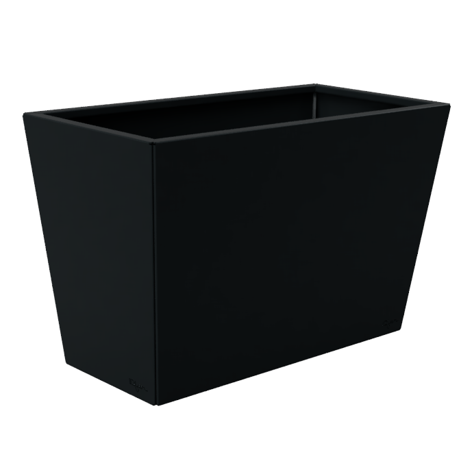 Jardinière longue couleur gris anthracite Jardinière longue couleur gris anthracite