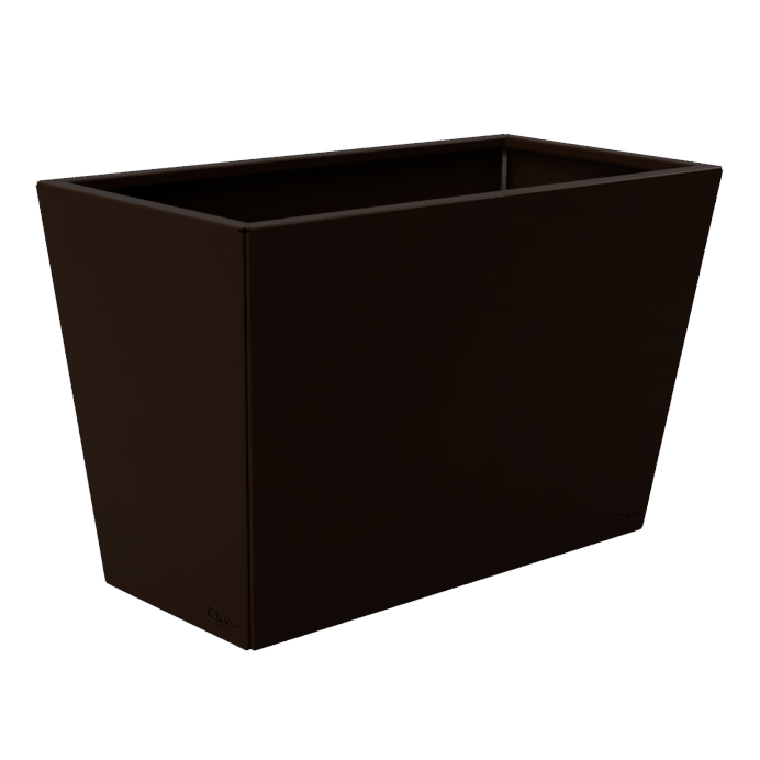 Jardinière longue couleur mars sablé Jardinière longue couleur mars sablé