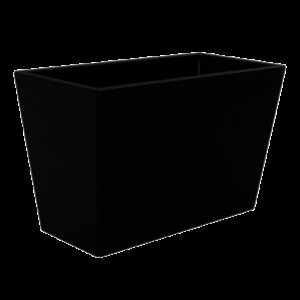 Jardinière longue couleur noir Jardinière longue couleur noir