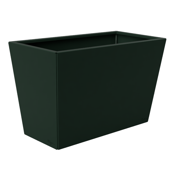 Jardinière longue couleur vert pin Jardinière longue couleur vert pin