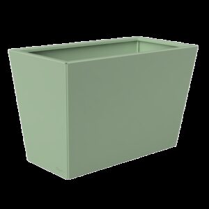 Jardinière longue couleur vert tendre Jardinière longue couleur vert tendre