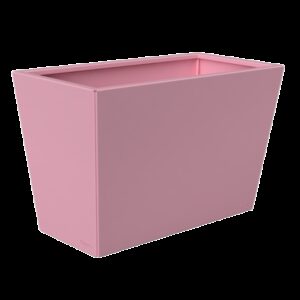 Jardinière longue couleur vieux rose Jardinière longue couleur vieux rose