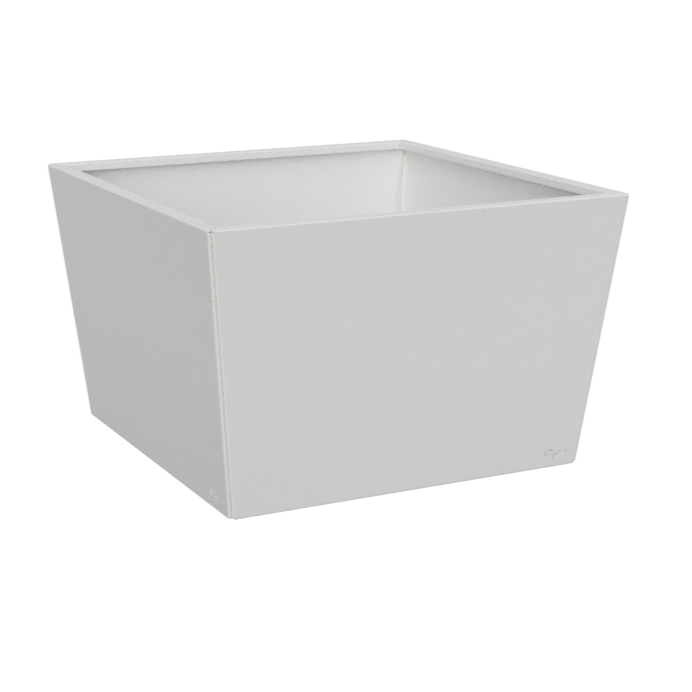 Jardinière peinte big couleur blanc pur