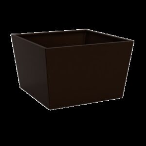 Jardinière peinte big couleur mars sablé