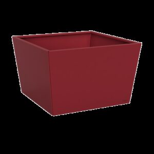 Jardinière peinte big couleur rouge framboise