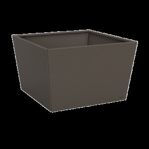 Jardinière peinte big couleur taupe