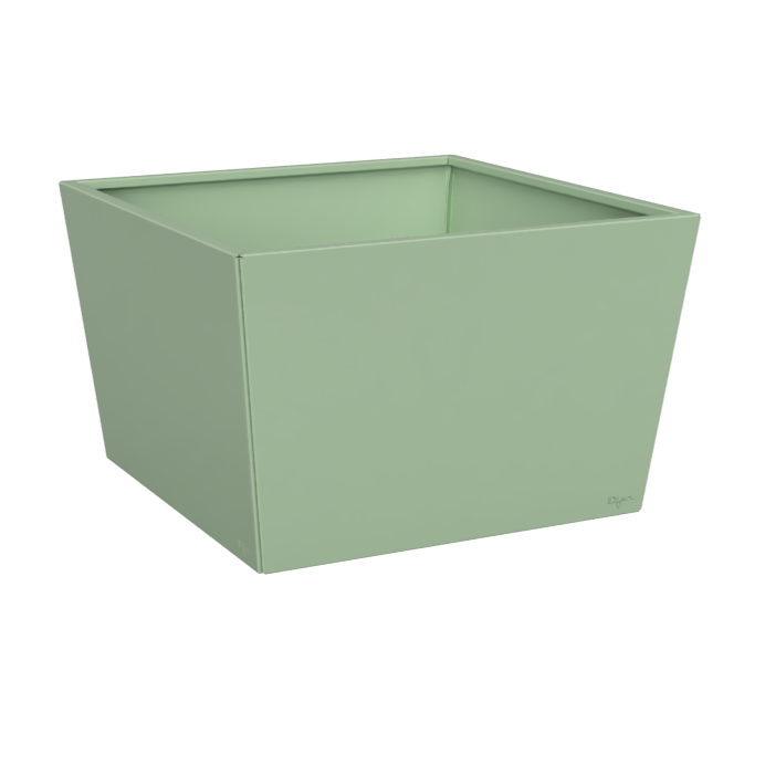 Jardinière peinte big couleur vert tendre