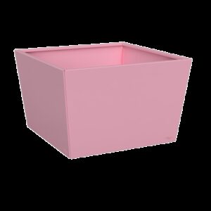 Jardinière peinte big couleur vieux rose