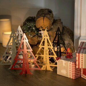 Sapin de Noël Miniature en métal