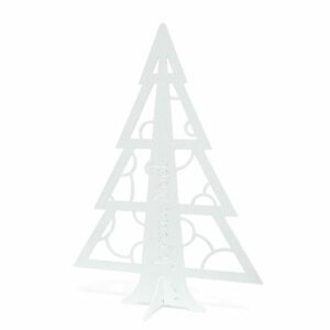 Sapin de Noël Miniature blanc neige