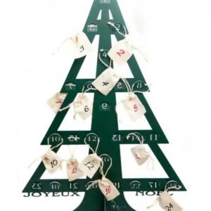 Sapin calendrier de l’Avent en métal Sapin calendrier de l’Avent en métal