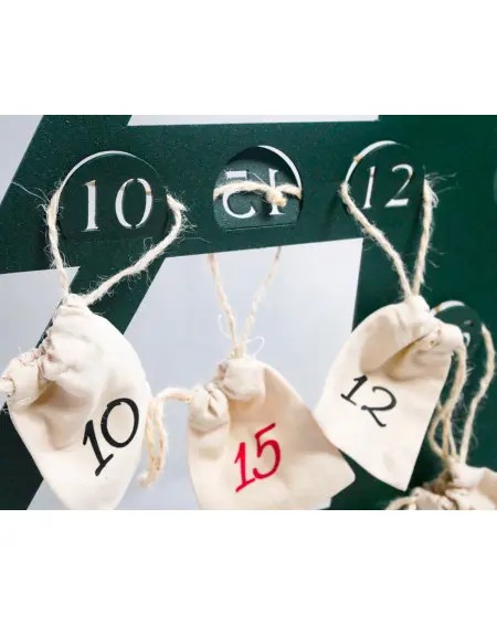 Calendrier de l’Avent en métal design Calendrier de l’Avent en métal design