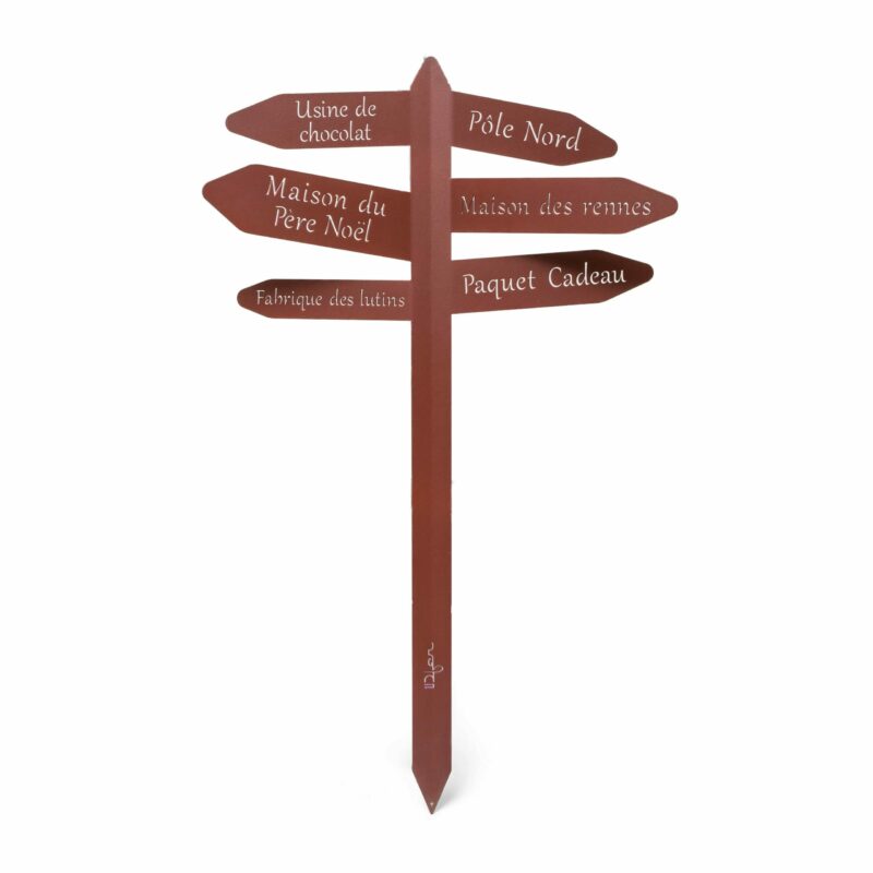 Panneau décoratif de Noël à planter