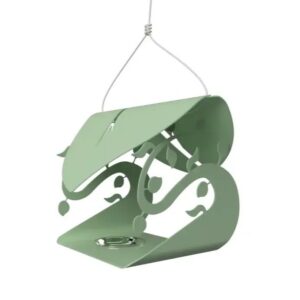 mangeoire à oiseaux en métal design