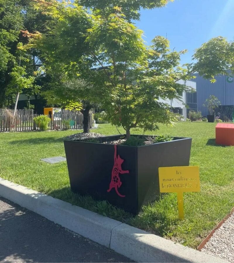 Jardinière peinte big IDfer