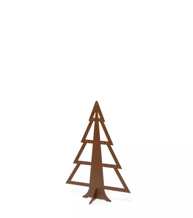 petit sapin de Noël en métal