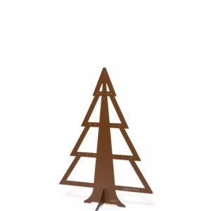Sapin de Noël en métal taille moyenne