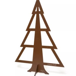grand sapin de Noël en métal